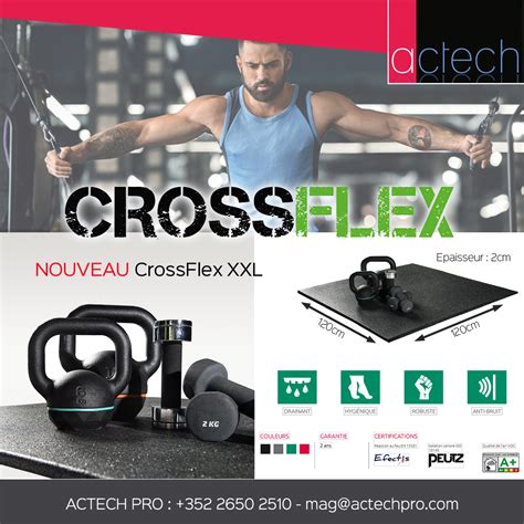 Actechpro Nouvelle Dalle Crossflex Grandes Dimensions