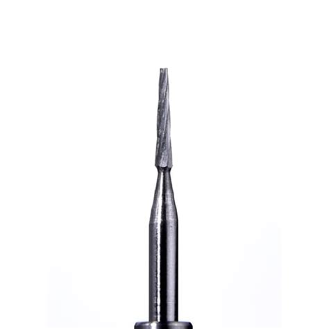 Defend FG 169L Taper Fissure Plain Cut Carbide Bur Long Head Pack