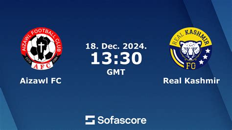 Aizawl FC vs Real Kashmir live score, H2H and lineups | Sofascore