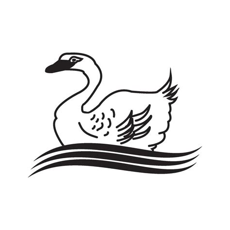 Goose Icon Design 45958216 Vector Art At Vecteezy