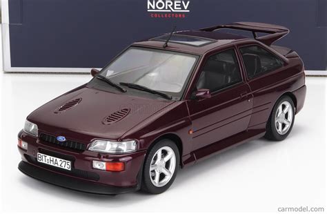 NOREV 182778 Escala 1 18 FORD ENGLAND ESCORT COSWORTH 1992 PURPLE MET