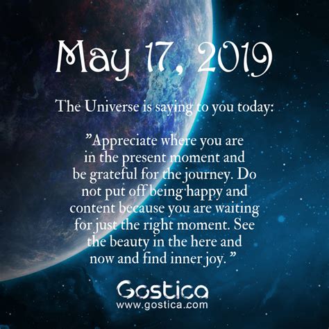 Todays Message From The Universe Friday May 17 2019 Gostica