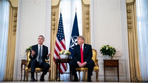 Trump Begins Nato Summit By Targeting Macrons ‘brain Death Comment