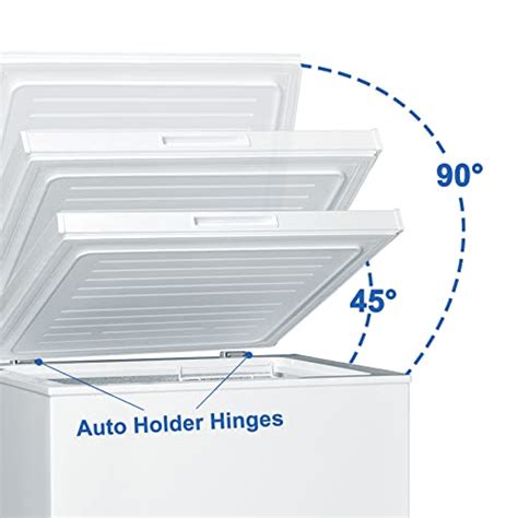 Smeta Chest Freezer Cu Ft Freezer Chest Thermostat Control Deep