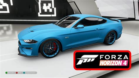 Forza Horizon Ford Mustang Gt Customize And Drive Youtube