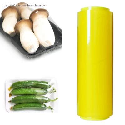 Food Grade Vegetable Meat Pvc Stretch Cling Film Tray Packaging China