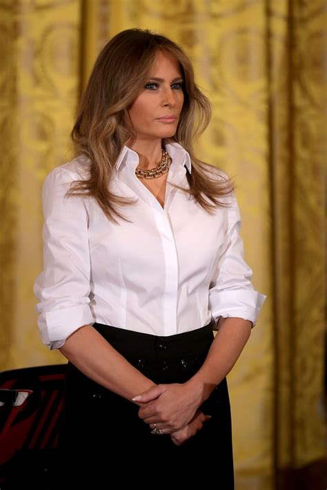 Melania Trump Wears Ralph Lauren Collection Pants | POPSUGAR Fashion