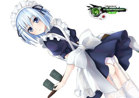 Date A Live Tobiichi Origami Cute Sexy Maid Render ORS Anime Renders