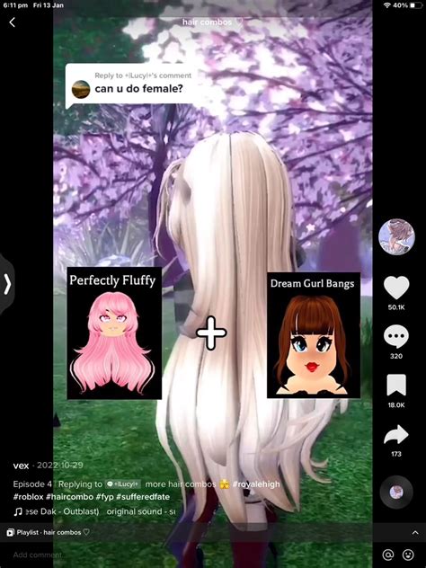 Pin By Ellian On Royale High High Hair Aesthetic Roblox Royale