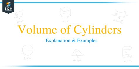 Volume Of Cylinders Explanation Examples