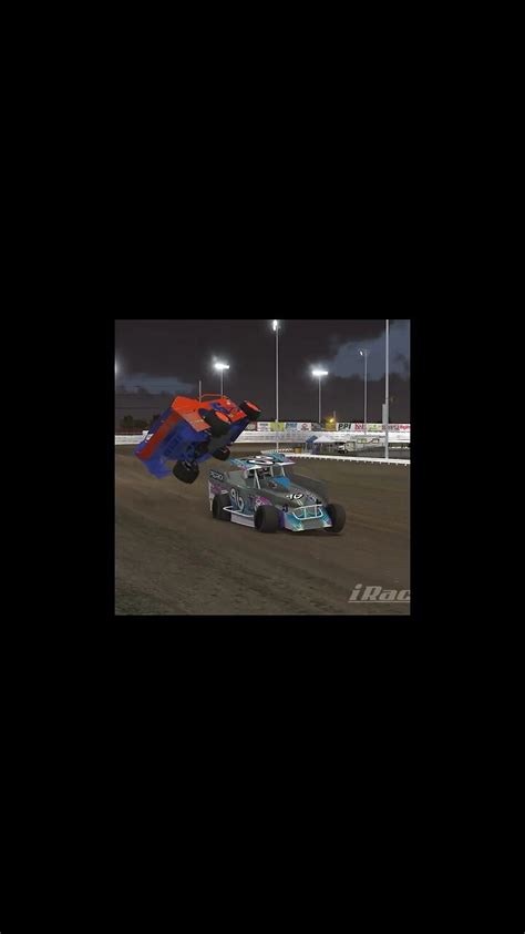 Insane IRacing Dirt Big Block Modified Crash At Knoxville Raceway