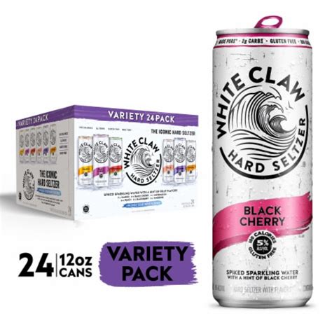 White Claw Hard Seltzer Variety Pack, 24 cans / 12 fl oz - Kroger