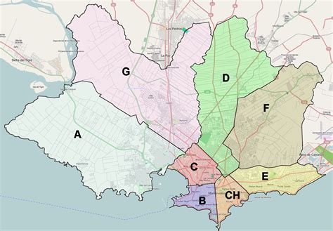 Mapa De Montevideo Municipios