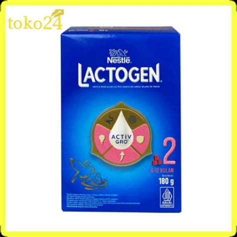 Jual Nestle Lactogen 2 180 Gr Susu Bayi 6 12 Bulan Shopee Indonesia