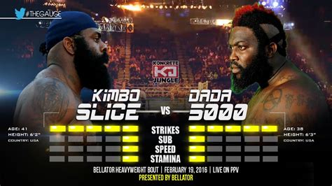 Bellator 149 Kimbo Slice Vs Dada 5000 Gauge Youtube