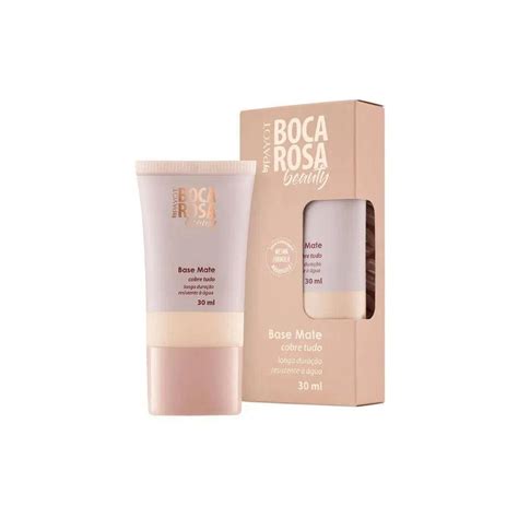 Base Liquida Matte Hd 30ml 6 Juliana Boca Rosa Beauty By Payot Pontofrio