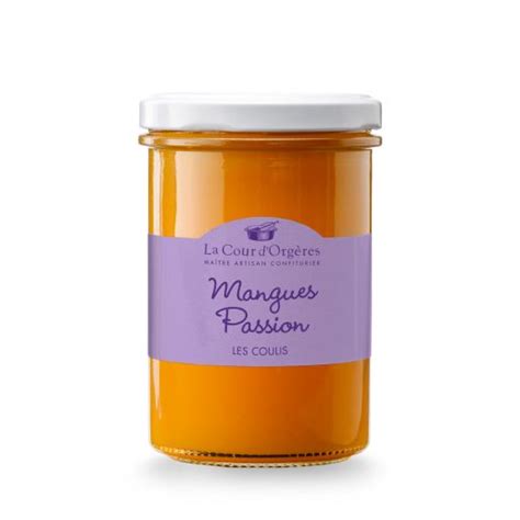 Coulis De Fruits Mangue Passion Les Coulis Collections La Cour D