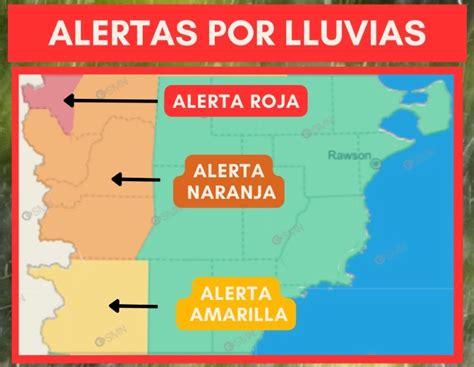 Parte De Chubut En Alerta Por Fuertes Lluvias