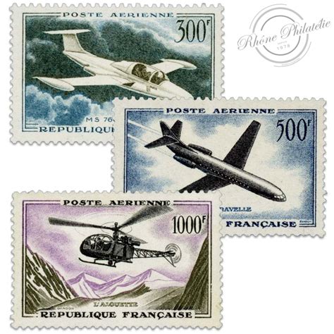 France Serie Poste Aerienne N A N Prototypes Timbres Ne