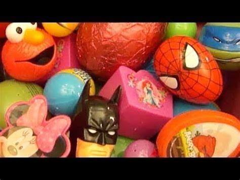 New Huge Surprise Egg Opening Kinder Surprise Elmo Disney Youtube