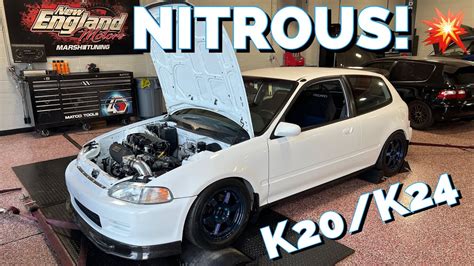 K K Nitrous Civic Eg Build Finally Gets Dyno Tuned Jroc Goes For