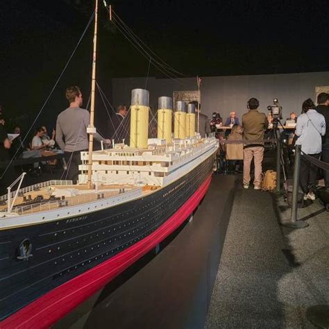 Una Exposici N Sobre El Titanic En Par S Recuerda La Tragedia Del Tit N