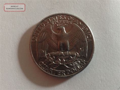 No Longer Minted 1989 Washington Eagle Back Quarter P