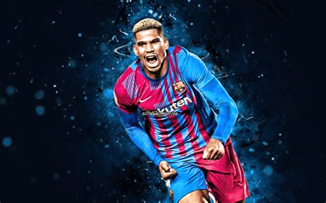 Download Wallpapers Ronald Araujo 4k Fc Barcelona 2021 Uruguayan