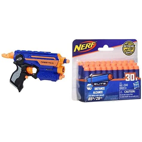 Nerf N Strike Elite Firestrike Blaster With 30 Extra Elite Darts Pack