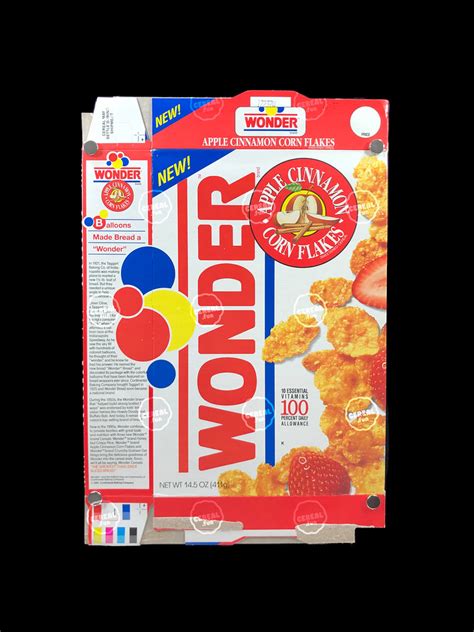 Cereal Boxes Wonder Bread Brand Cereal Cereal Fun Flickr