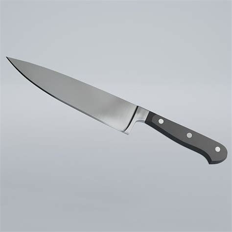 Kitchen Knife 3d Model Cgtrader