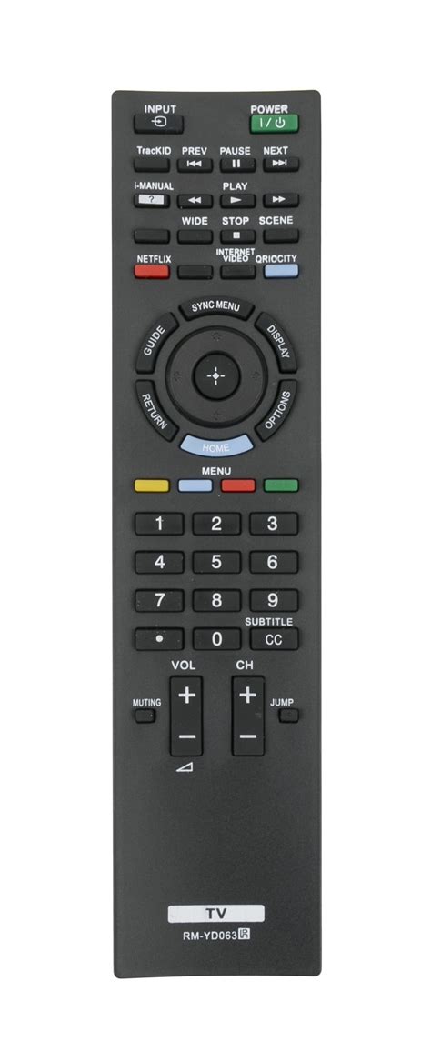 New Remote Control Rm Yd Fits For Sony Tv Kdl Ex Kdl Ex