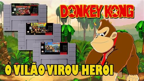 Qual O Melhor Donkey Kong Do Super Nintendo Youtube