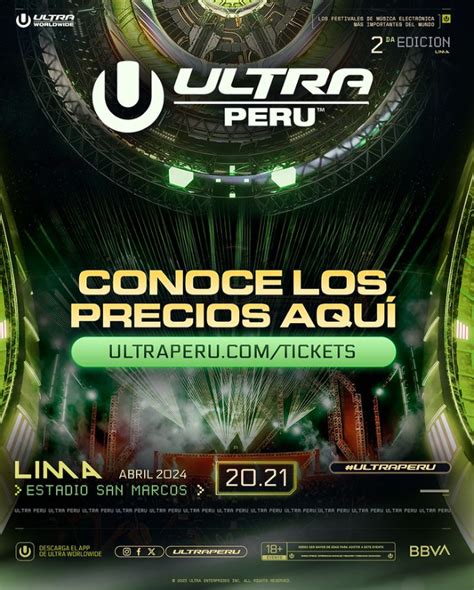 Entradas Ultra Perú 2024 Precios oficiales por Teleticket