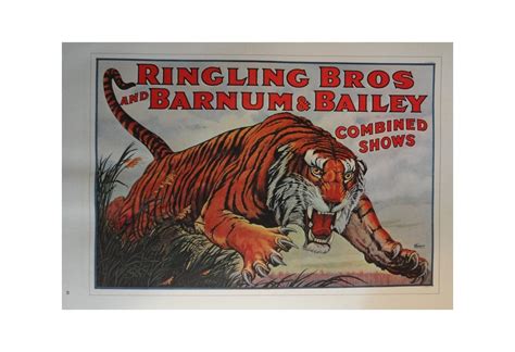 Vintage Circus Poster Ringling Brothers Barnum And by KingPaper