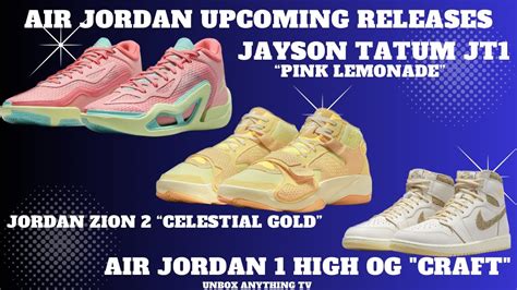 Jayson Tatum Jordan Jt Pink Lemonade Jordan Zion Celestial Gold