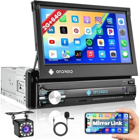 Hikity RDS Autoradio 1 Din Android Con Navi Stereo Auto Bluetooth Con