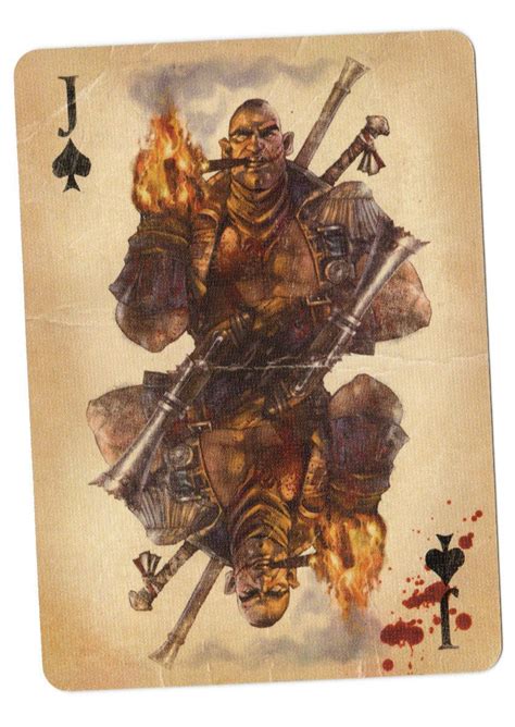 Fable Cards Jack Of Spades By Frostbite On