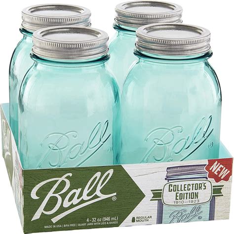 Amazon Ball Jar Heritage Collection Pint Jars With Lids And Bands