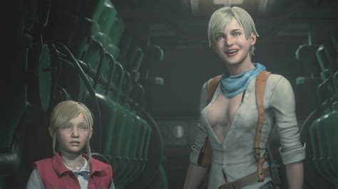 Future Sherry Goes Back In Time Resident Evil 2 Remake PC Mod YouTube