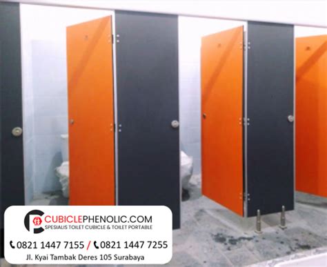 Cubicle Toilet Phenolic Di Surabaya Kontraktor Pasang Spesialis