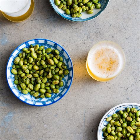 Roasted Edamame Snacks Recipe - Todd Porter and Diane Cu