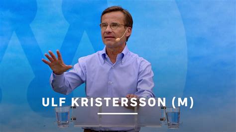 Almedalen Partiledartal Ulf Kristersson M Svt Play