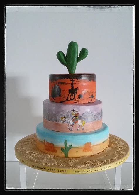 Lucky Luke Decorated Cake By Sugar Addict By Alexandra CakesDecor