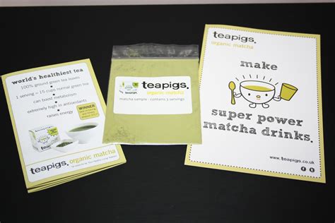 Vintage And Vampires Teapigs Organic Matcha Green Tea