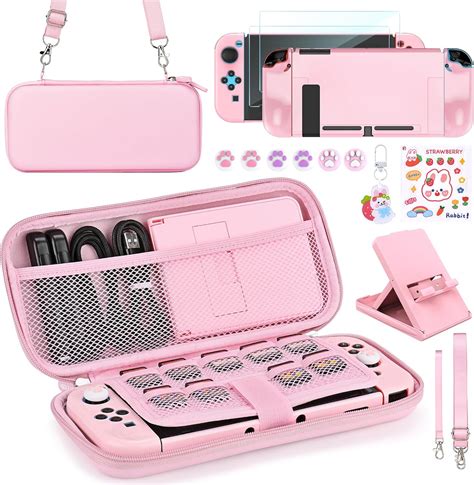 Amazon Younik Switch Accessories Bundle In Pink Switch