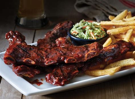 Applebees Honey Bbq Riblets Platter Healthy Foods Mag