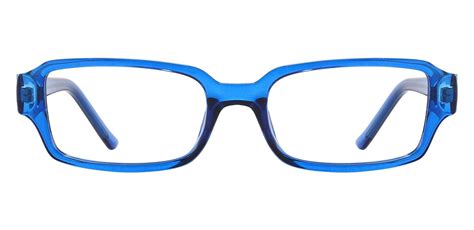 Maja Rectangle Lined Bifocal Glasses - Blue | Men's Eyeglasses | Payne Glasses