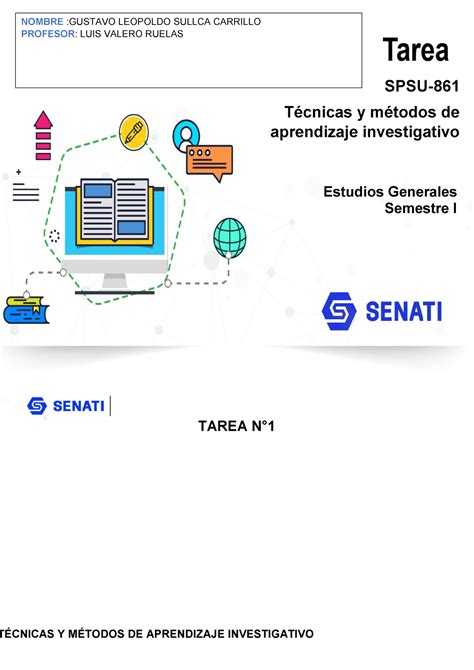 Spsu Tarea U Gustavo Leopoldo Sullca Carrillo Tarea N