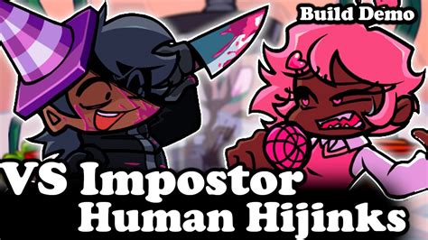 FNF VS Impostor Human Hijinks Vs Imposter V4 Mods Hard Gameplay